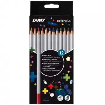 LAMY colorplus färgpennor sortiment 12 st (1240239)