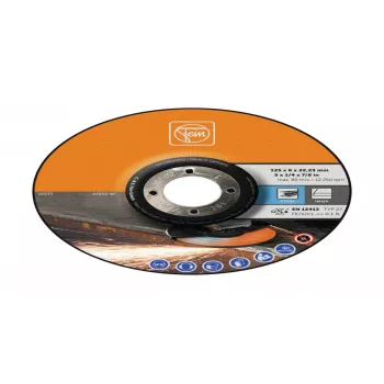 FEIN 63703005010 slipskiva krökt, 125 mm, 22,23 mm borrhål (10 st.)