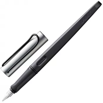 LAMY joy 011 AL reservoarpenna svart/aluminium bred spets (1215881)