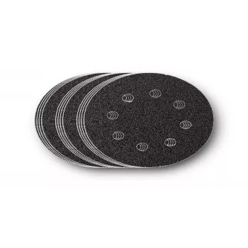 FEIN 115 mm kardborreslipskivset, 15 delar, korn P40/P60/P80, 8 hål 63717233020