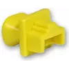 GoodConnections RJ-45 dammskyddshatt, gul, 10-pack (MOD8-DCY)