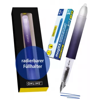 ONLINE magiXX Lavender Fountain Pen, Medium Nib (M), Purple 70198