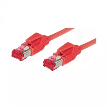 Good Connections Cat.6 S/FTP PiMF halogenfri patchkabel, Hirose RJ45, röd, 5 m (8066-105R)