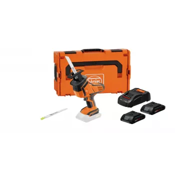 FEIN ASAS 18-21 K AS set batteridriven tigersåg 18 V 4 Ah med 2 batterier, laddare och väska 71330162000