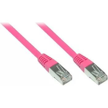 GoodConnections RNS patchkabel med spärrhake, Cat. 5e, SF/UTP, PVC, 100 MHz, magenta, 7,5 m (855M-075)