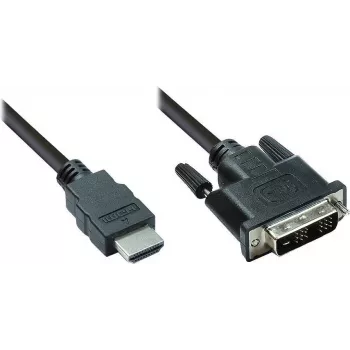 Good Connections HDMI till DVI-D Single Link-kabel 2 m svart 4510-DD2