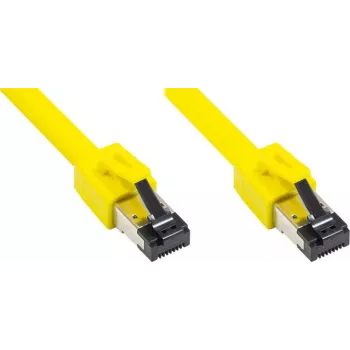GoodConnections Alcasa 8080-030Y Cat8.1 S/FTP nätverkskabel, 3 m, gul