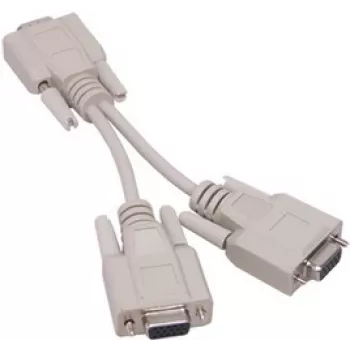 GoodConnections VGA Y-splitterkabel 0,2 m svart P-4302Y