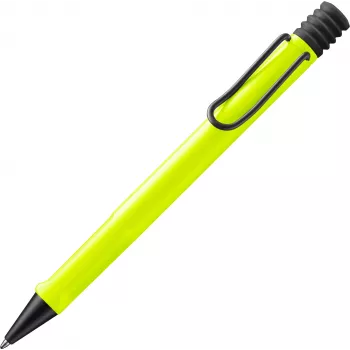 LAMY Safari kulspetspenna neongul med blått bläck 1241856