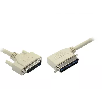 GoodConnections Alcasa USB-skrivarkabel, vänstervinklad, 5,0 m 4095-5L