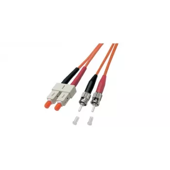 GoodConnections OM2 duplex multimode fiberoptisk patchkabel ST/SC, 50/125µm, 5 m, orange LW-805TC