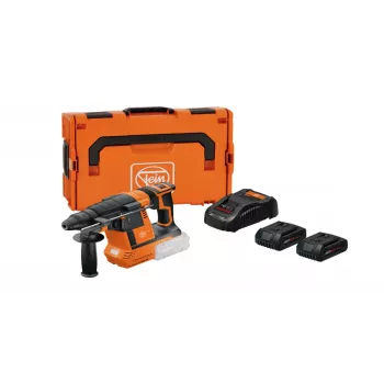 Fein ABH 18-26 AS 18V 5,0Ah Li-Ion batteridriven borrhammare med 2 batterier, laddare och väska 71400362000