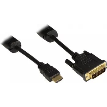 Good Connections HDMI till DVI-D Single Link videokabel 1 m svart 4510-DD1