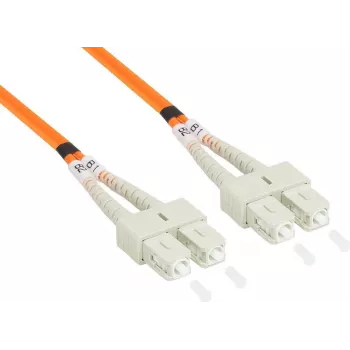 GoodConnections OM2 duplex multimode SC/SC fiberoptisk patchkabel, 15 m LW-815SC