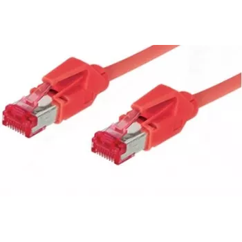 GoodConnections Cat. 6 S/FTP PiMF halogenfri patchkabel, Hirose RJ45, röd, 3 m 8066-103R