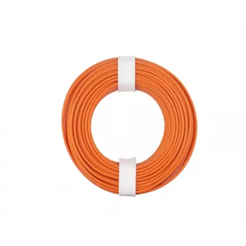 Donau Elektronik 175-017 LiY ledningskabel 1 x 0,75 mm² orange, 1 st