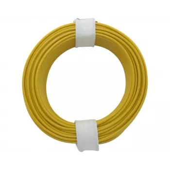 Donau Elektronik 118-3 Ledning 1 x 0,14 mm² gul 10 m