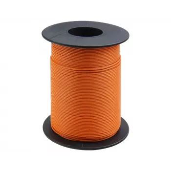 Donau Elektronik 119-17 ledning 1 x 0,14 mm² orange 100 m