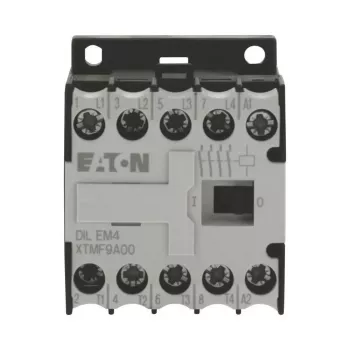 Eaton DILEM4-G (24 V DC) Contactor, IP20, 45 x 52 x 58 mm, Black/White 012701
