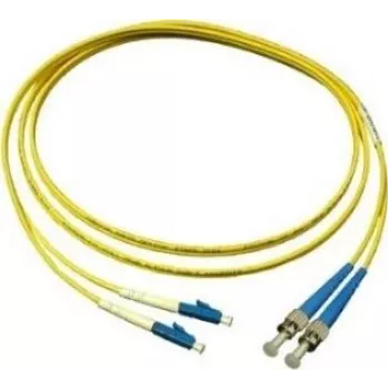 GoodConnections LW-915LT singlemode duplex fiberoptisk patchkabel, LC/ST, 9/125, 15 m