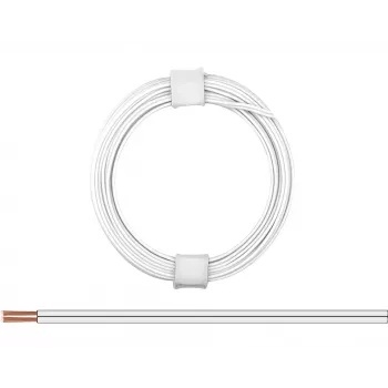 Donau Elektronik 114-55 Ledning 2 x 0,08 mm² vit 5 m