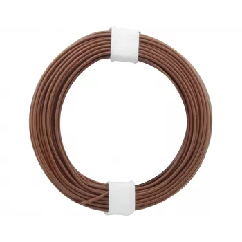 Donau Elektronik 118-8 Ledning 1 x 0,14 mm² brun 10 m