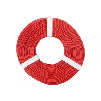 Donau Elektronik 125-050 Ledning anslutningstråd 0,25 mm² röd 50 m
