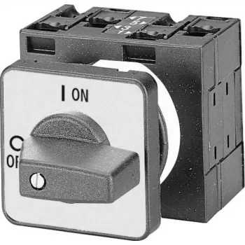 Eaton T0-1-8200/E 20 A 1-polig 90° kamomkopplare, grå/svart 67352