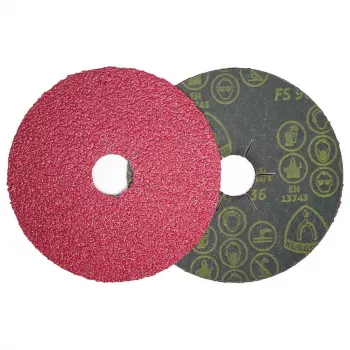 Klingspor 330485 fiberskiva 125 mm korn 36, 25-pack