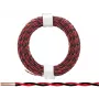 Donau Elektronik 210-10 ledning 2 x 0,04 mm² röd/svart 10 m