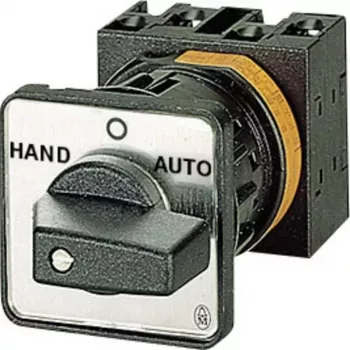 Eaton T0-2-8211/E 2-polig vippbrytare, svart/metallisk 022234