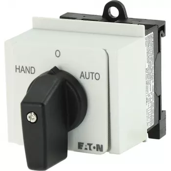 Eaton T0-1-15431/IVS 1-polig vippbrytare, svart/vit 026991
