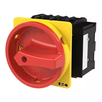 Eaton P3-100/EA/SVB/HI11 3-polig vippbrytare, svart/röd/gul 029383