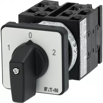 Eaton T0-4-8213/E 4-polig kamomkopplare 20A 690V IP65 svart vredhandtag 031726