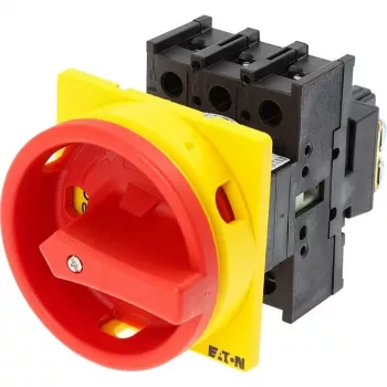 Eaton P1-25/EA/SVB vridomkopplare, 3-polig, orange/röd 041097