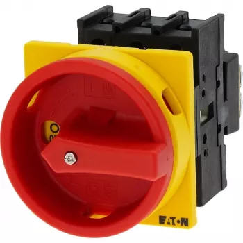 EATON P1-32/EA/SVB huvudbrytare 3-polig 32A utanpåliggande nödstoppsfunktion 081438