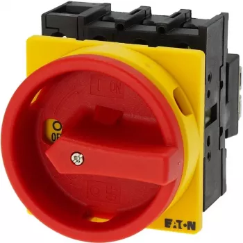 EATON P1-32/EA/SVB/N huvudbrytare 32A 3P+N nödstopp utanpåliggande 091079