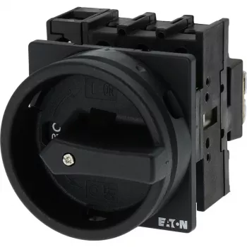 Eaton P1-32/EA/SVB-SW/N elströmbrytare, 3-polig, svart 093452
