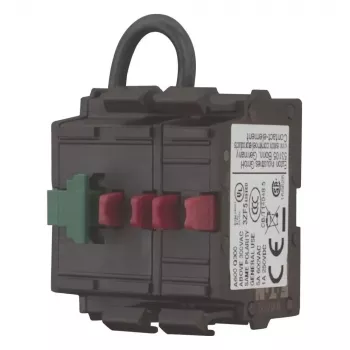 Eaton M22-K02SMC10 effektrelä, 2 NC, frontmontage, skruvklämmor, svart 121474