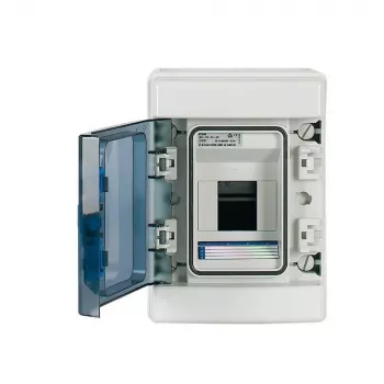 Eaton 174221 IKA-1/4-ST småfördelare utanpåliggande, 4 moduler, 1 rad