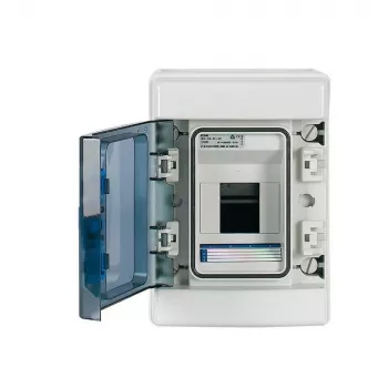 Eaton 174221 IKA-1/4-ST småfördelare utanpåliggande, 4 moduler, 1 rad