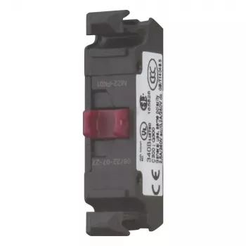 Eaton M22-FK01 platt bakre kontaktelement, 1 NC, skruvklämmor, frontmontage 180791