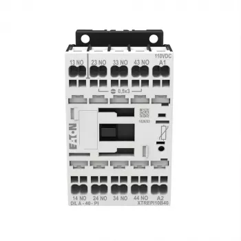 EATON DILA-40(24VDC)-PI hjälpkontaktor 24VDC 4 NO Push-in-anslutningar 199208