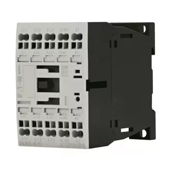 EATON DILM15 kontaktor, 3-polig, 15 A, 230 V 50 Hz / 240 V 60 Hz spole, 1NO+1NC 199249