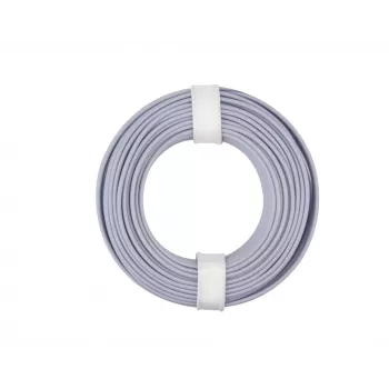 Donau Elektronik 175-019 LiY ledningskabel 1 x 0,75 mm² grå 10 m