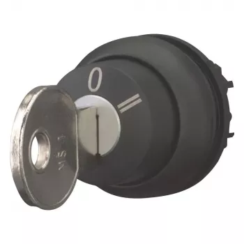 Eaton M22S-WRS3 nyckelvridströmställare, 3 lägen, spärrad, svart 216901