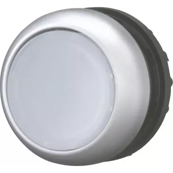 Eaton M22-DRL-W lysande tryckknappsdosa, platt, spärrad, svart/metallic/vit