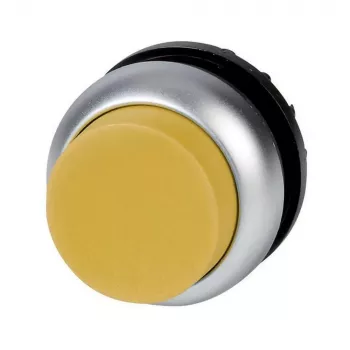 Eaton M22-DLH-Y belyst tryckknappsdosa, förhöjd, gul, blank 216971