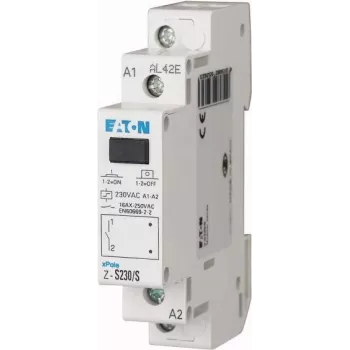 Eaton Z-S230/S minikontaktor 2NO 230V AC 20A DIN-skena 265262