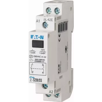 Eaton Z-S230/SS modulär kontaktor 2NO 20A 230V AC vit 265271